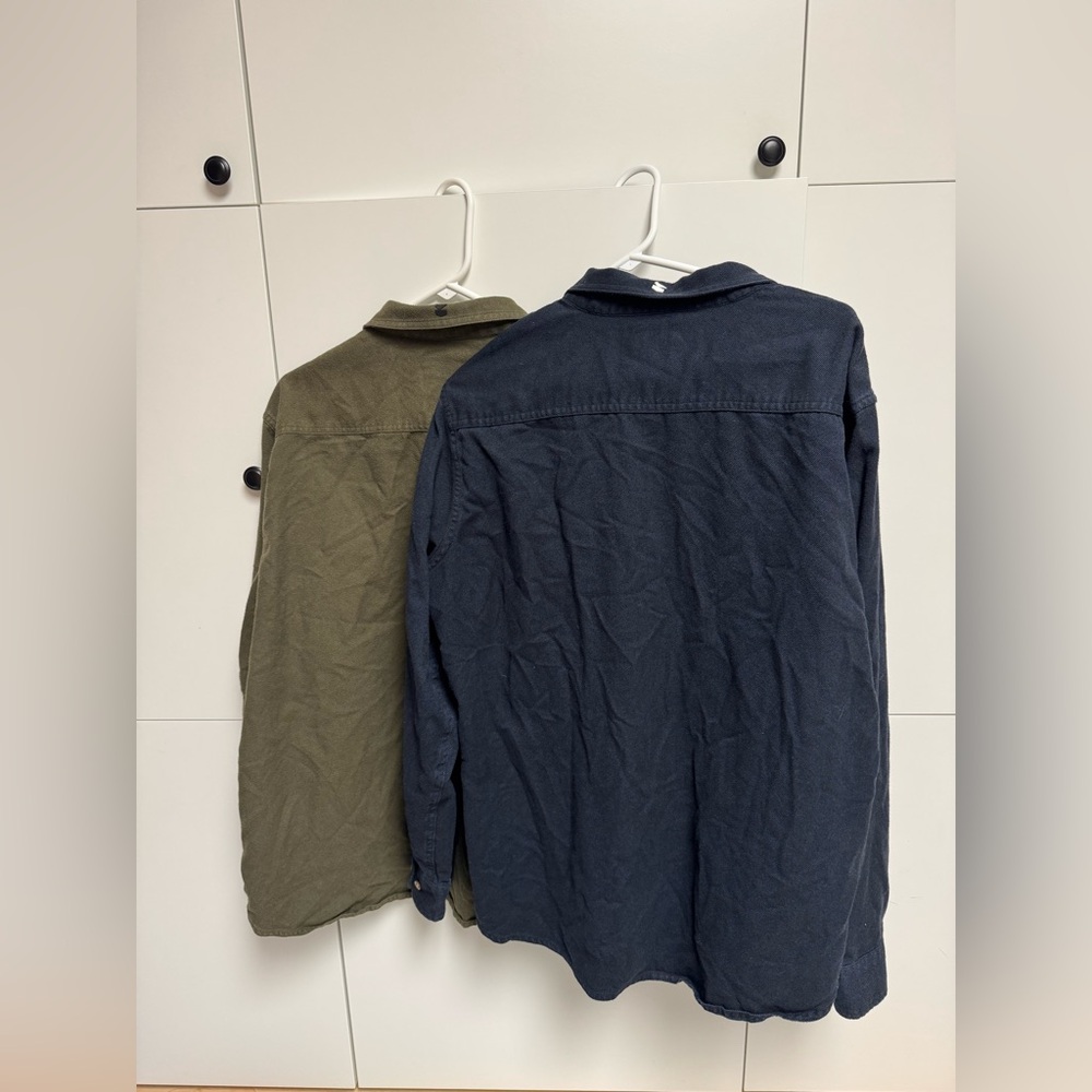 Men’s Jetty Button Down Flannel Shirts Set of Two. Size XXL. - Picture 2 of 9